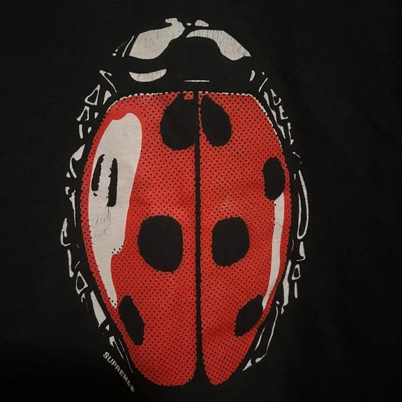 Supreme ladybug tee size L black - Picture 3 of 5